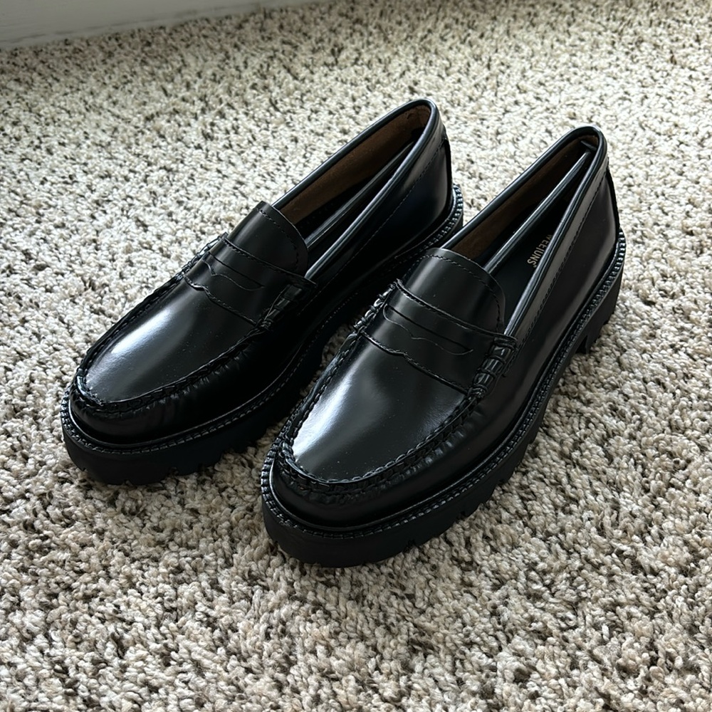 G.H. Bass & Co. Black Loafers